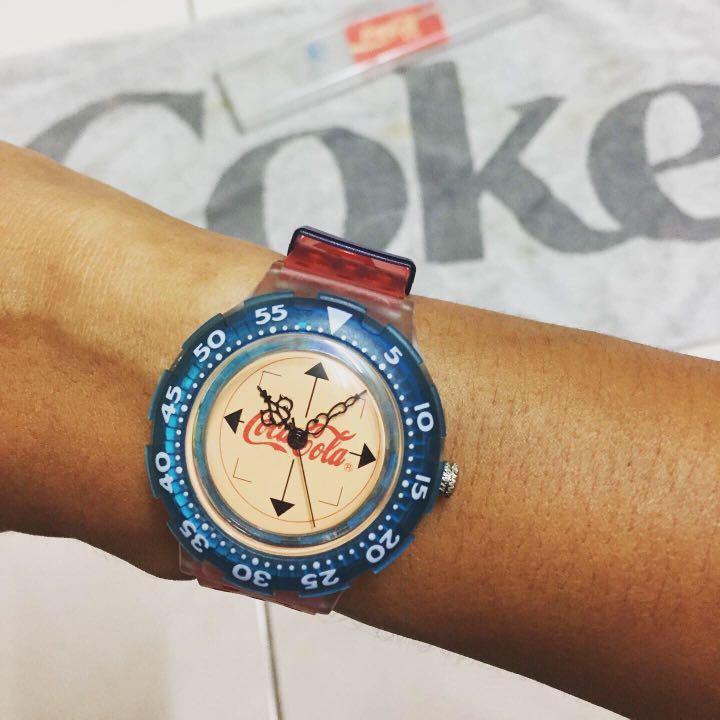 Coca cola discount swatch watch
