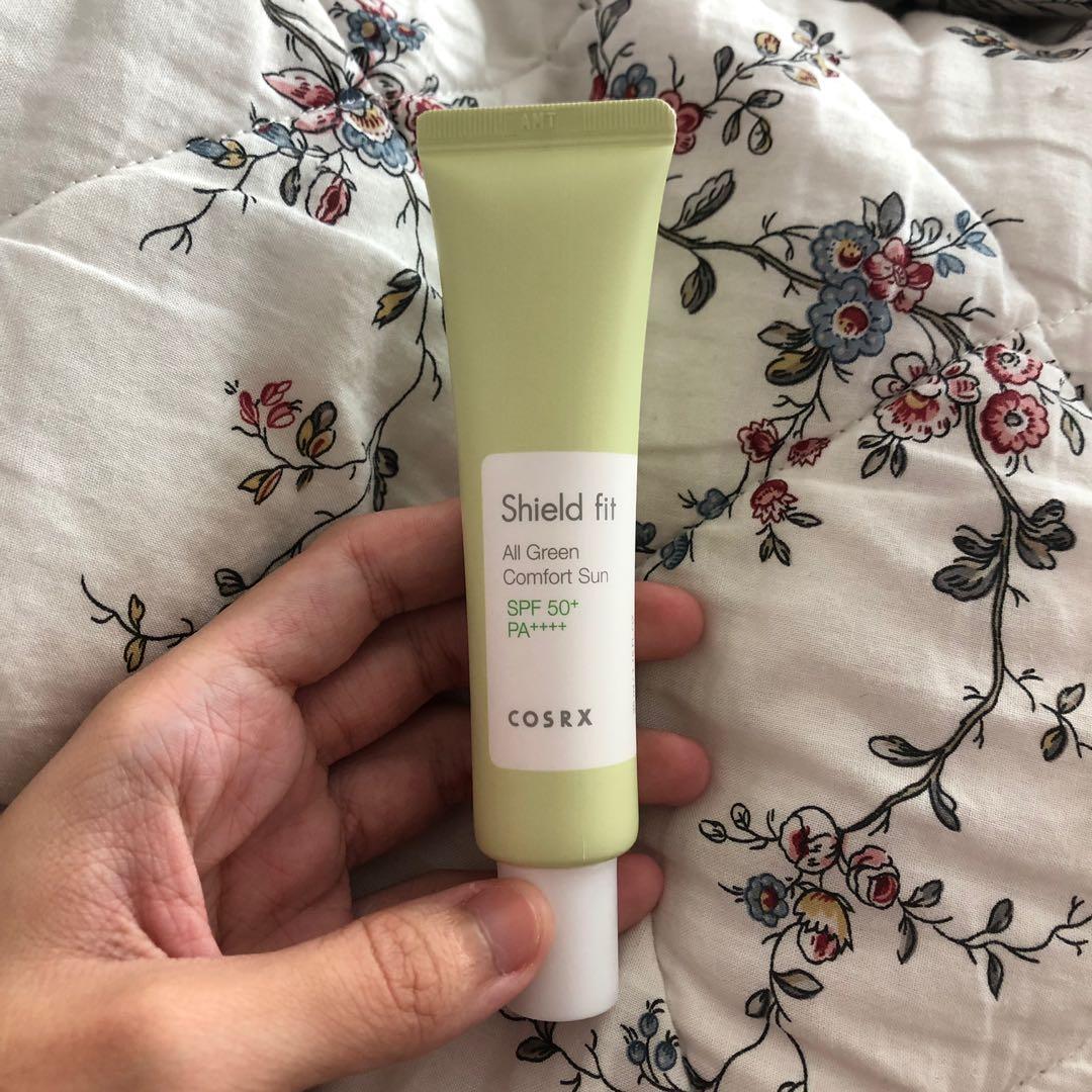 cosrx shield fit - all green comfort sun spf 50+, Beauty & Personal ...