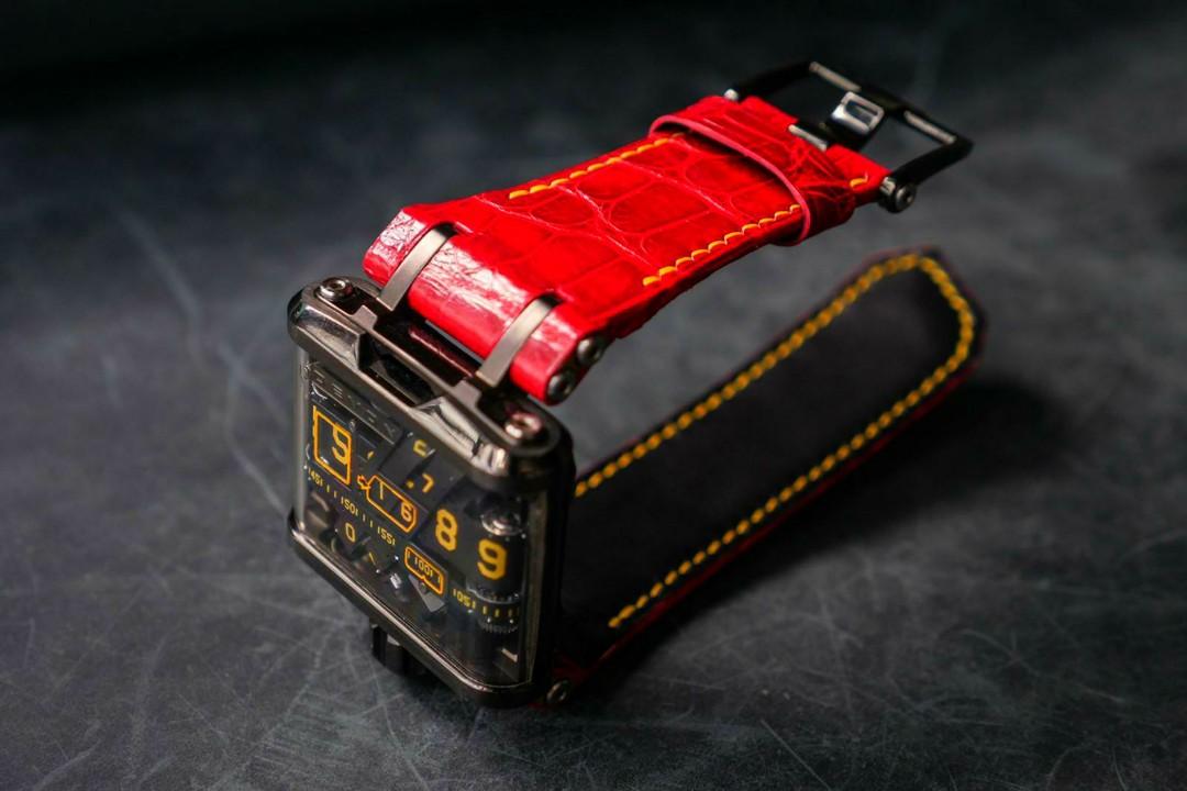 Devon tread strap (Category: Watches) located in Singapore. Submitted by switerteo (Listing ID 234207246, Image 2). Description: Devon tread strap for sale. With custom brass strap holder..