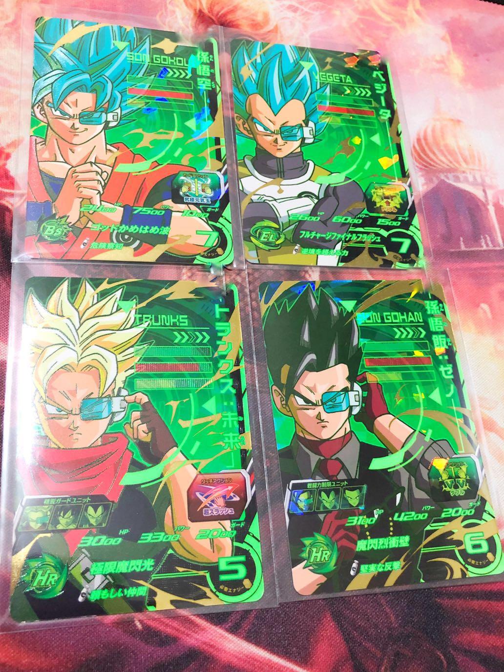 Dragon Ball Heroes Super Saiyans With Scouters Toys Games