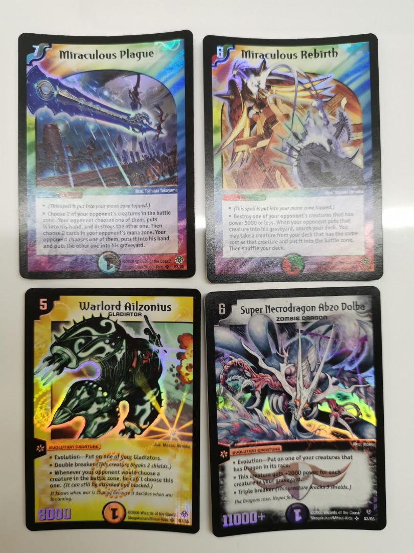 Duel Masters Trading Card Game You Choose Original Sealed Booster Packs 