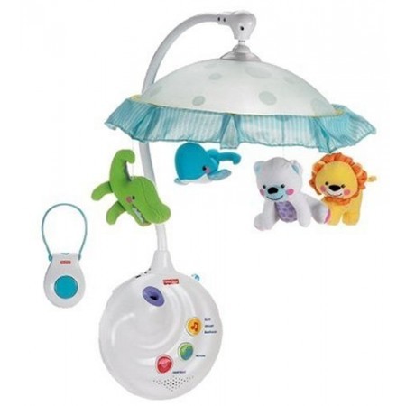 fisher price musical crib toy