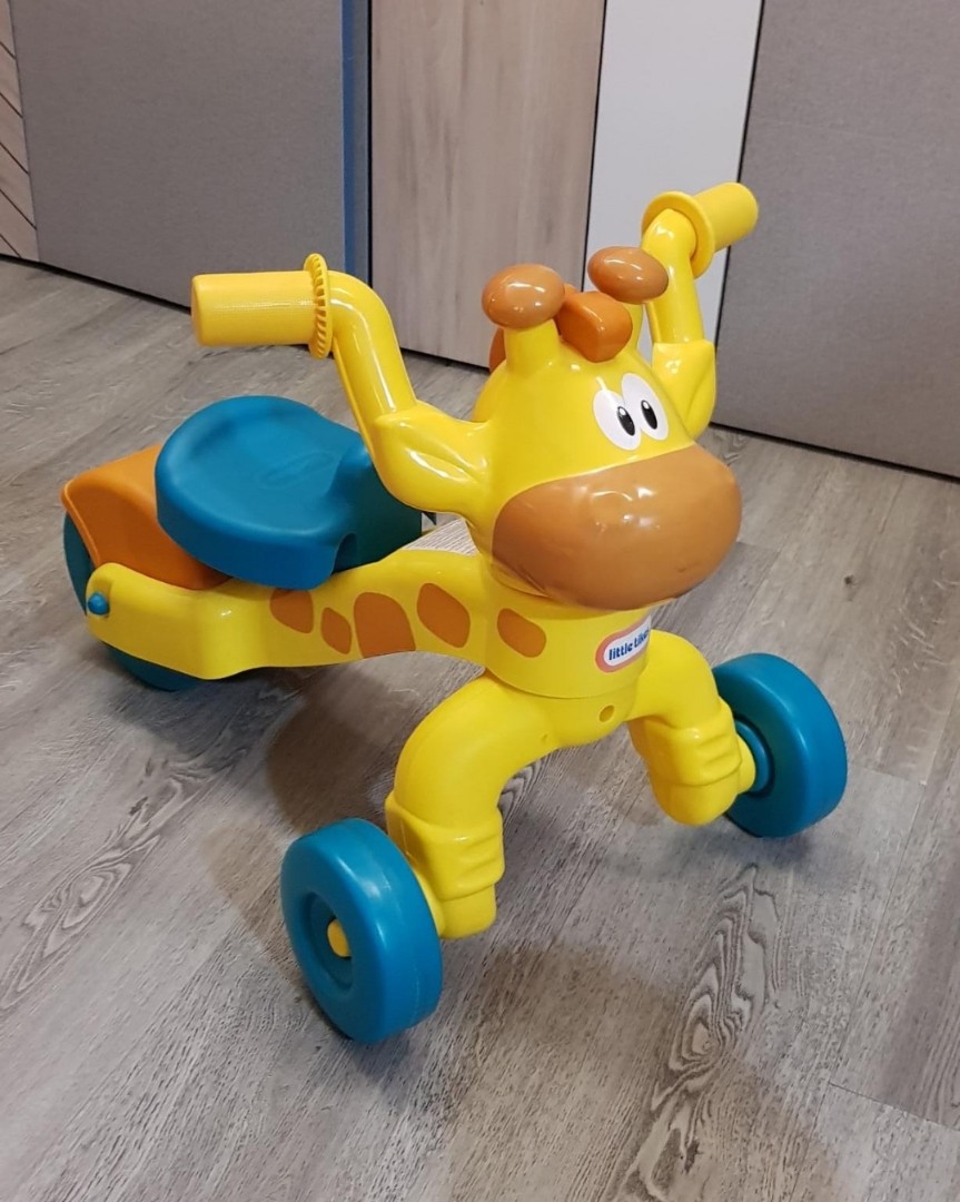 Little Tikes Giraffe Tricycle, Babies & Kids, Infant Playtime on Carousell