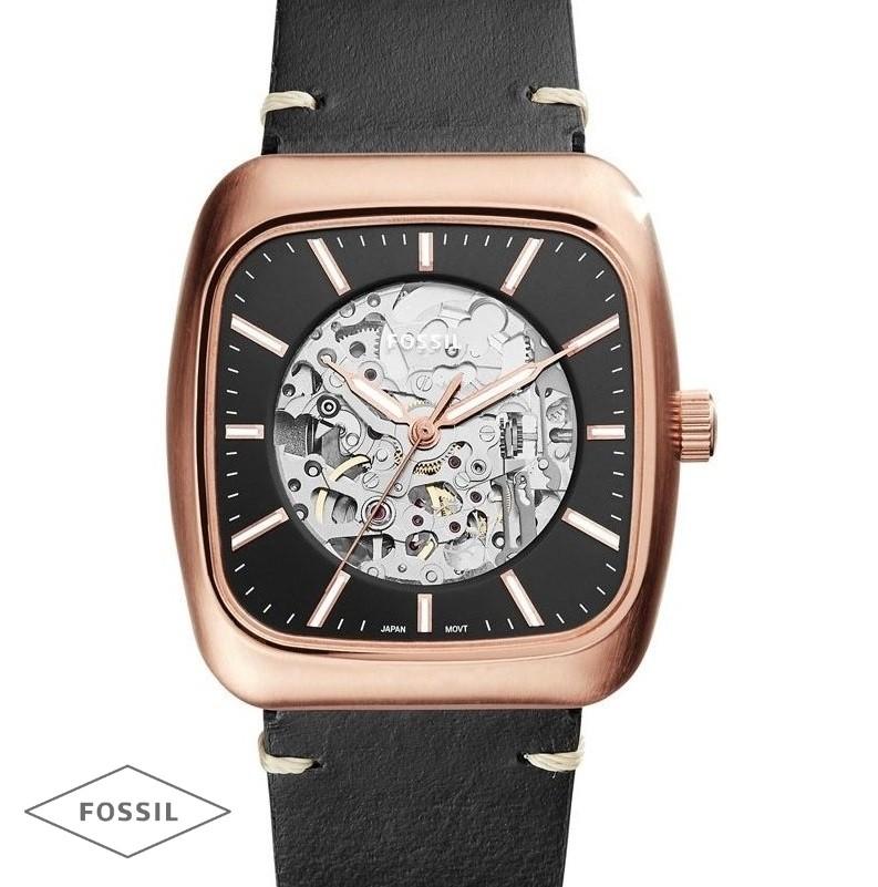 Genuine Fossil Rutherford ME3156 Automatic Skeleton Watch
