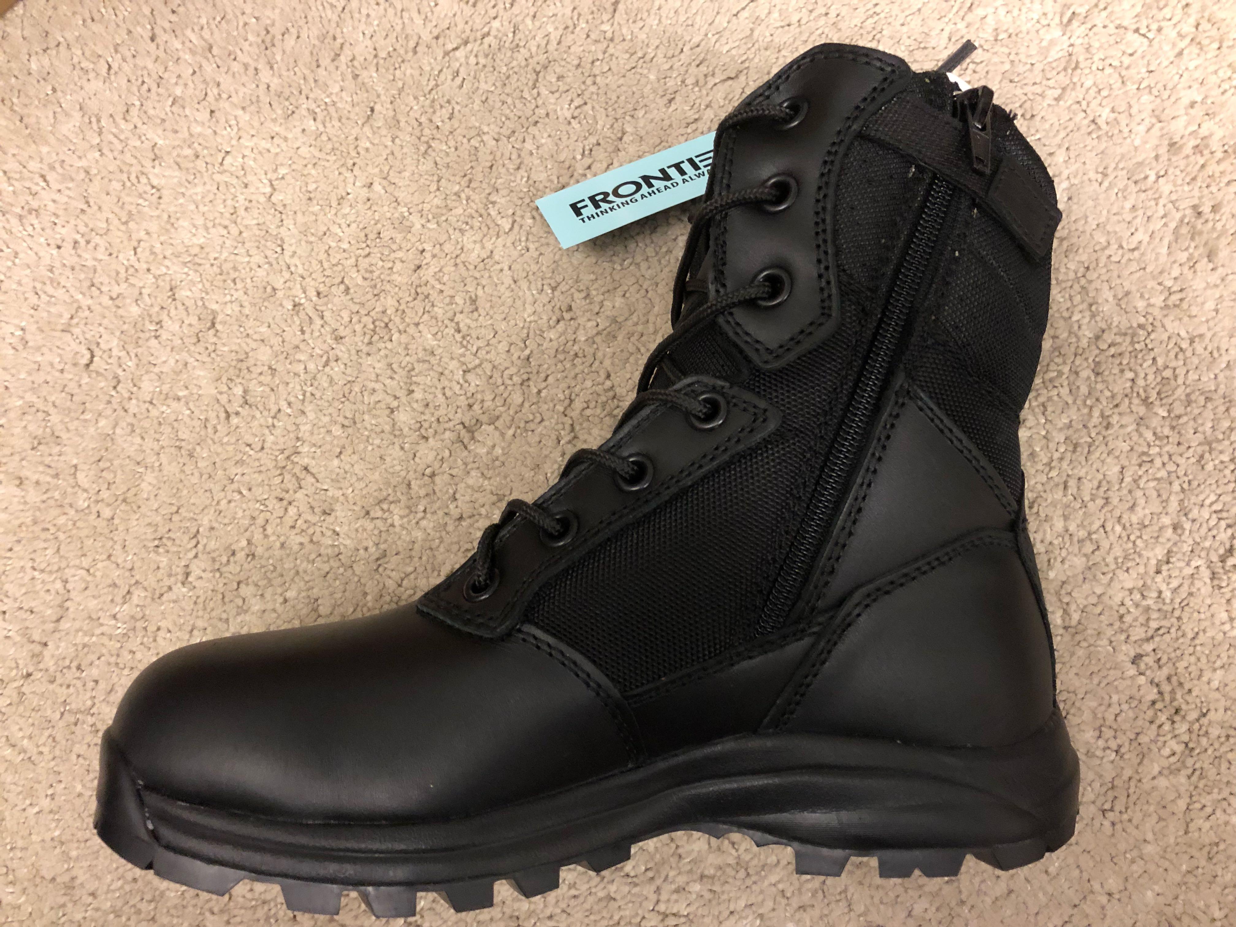 laceless tactical boots