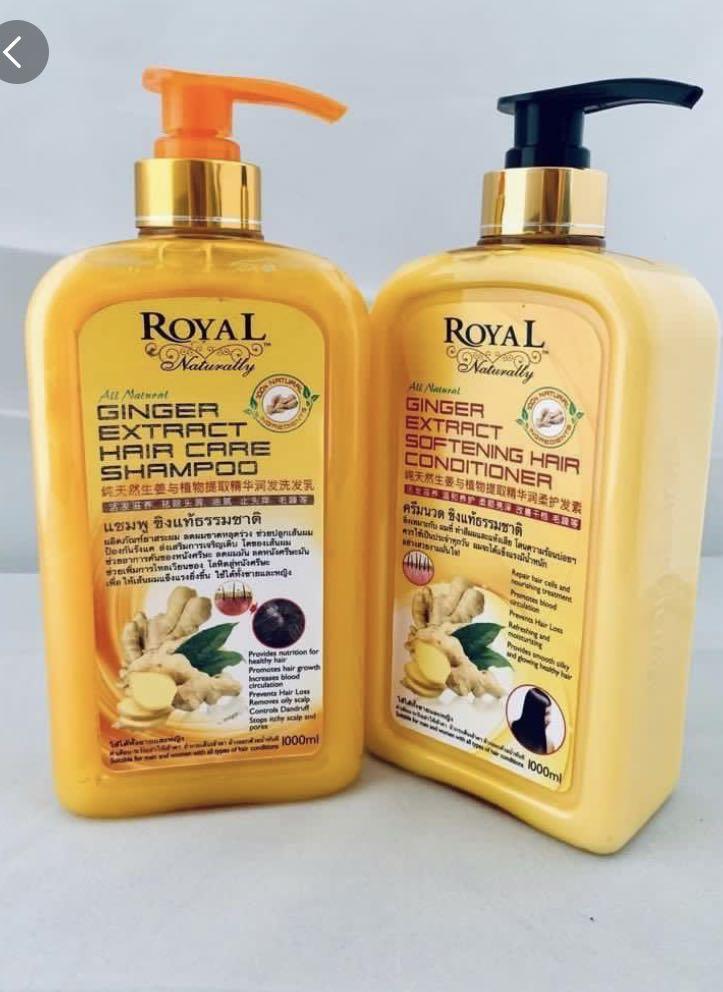 Ginger Extract Hair Growth Shampoo N Conditioner Health Beauty