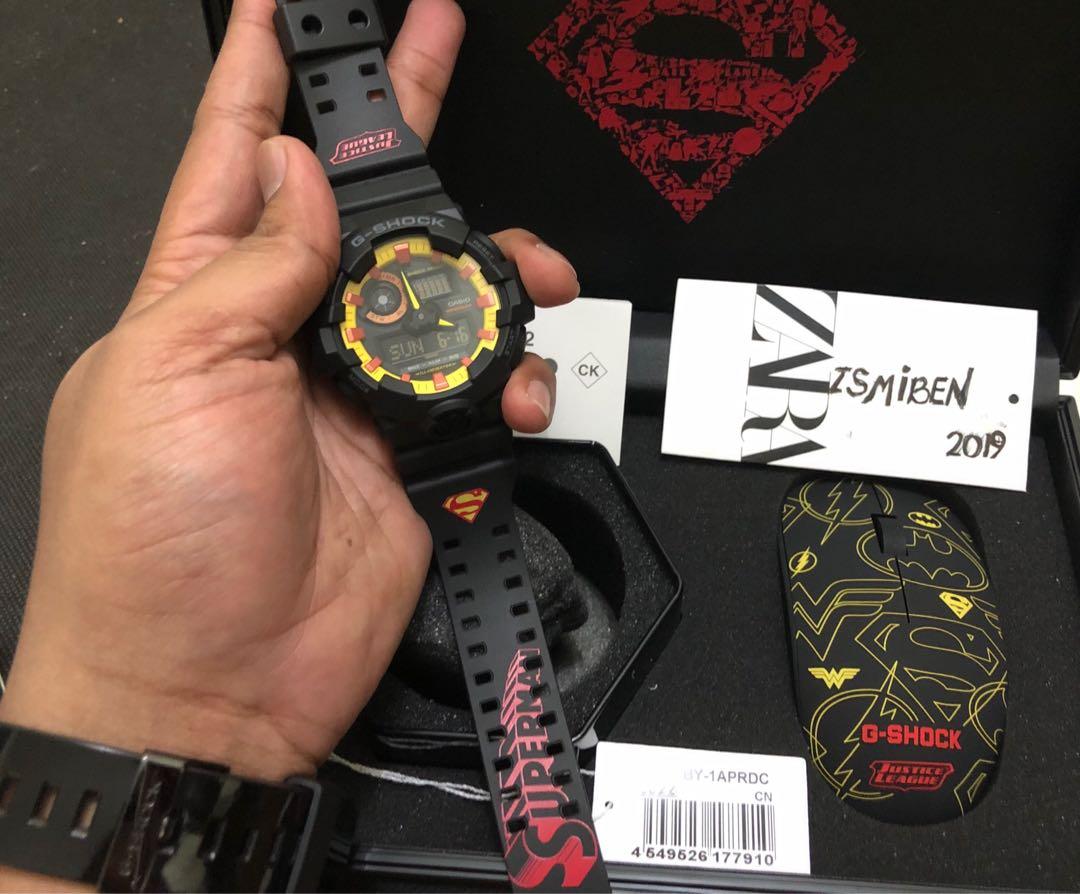 G-shock GA700 BY - 1APRDC X Justice Leaague Superman Limited Edition