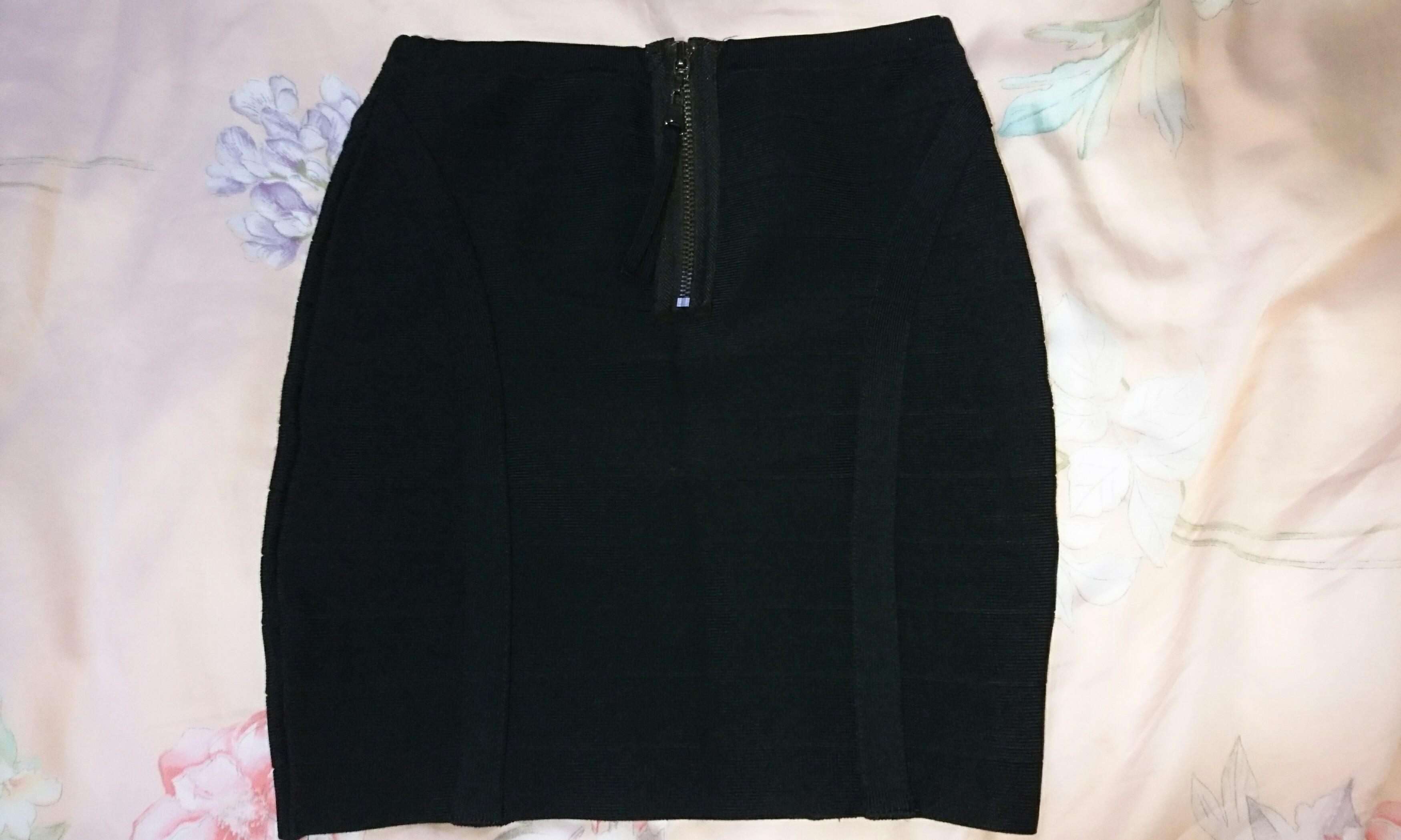 guess bandage skirt