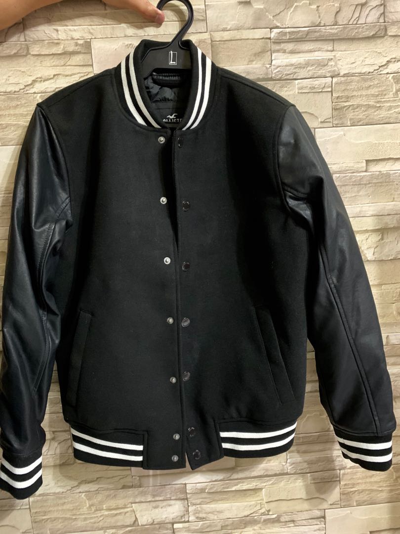 Hollister varsity sale bomber jacket