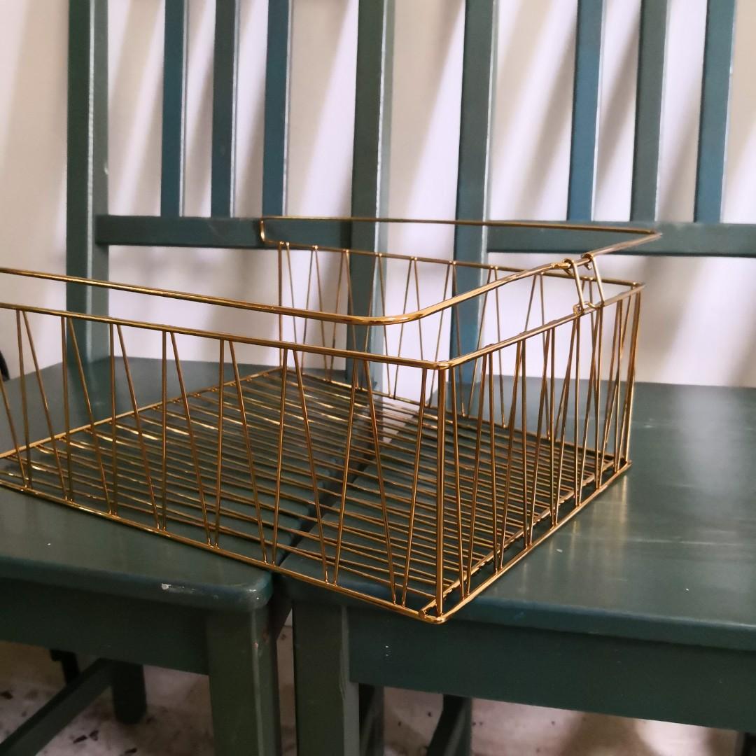 Ikea Kallax Wire Basket 2x, Furniture & Home Living, Home Improvement
