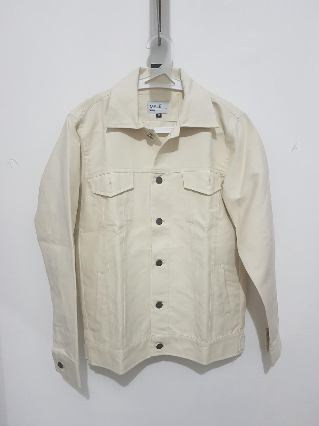 jaket trucker canvas