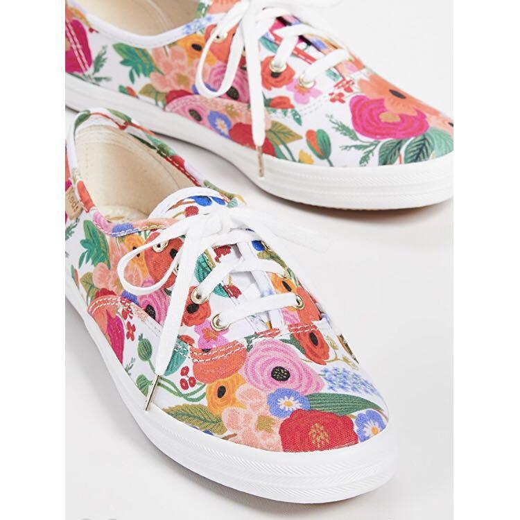 Keds x Rifle Paper Co Garden Party Sneakers Women s Fashion Footwear Sneakers on Carousell