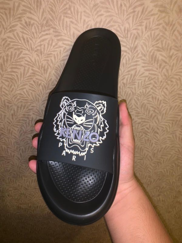 Kenzo slides, Men's Fashion, Footwear 