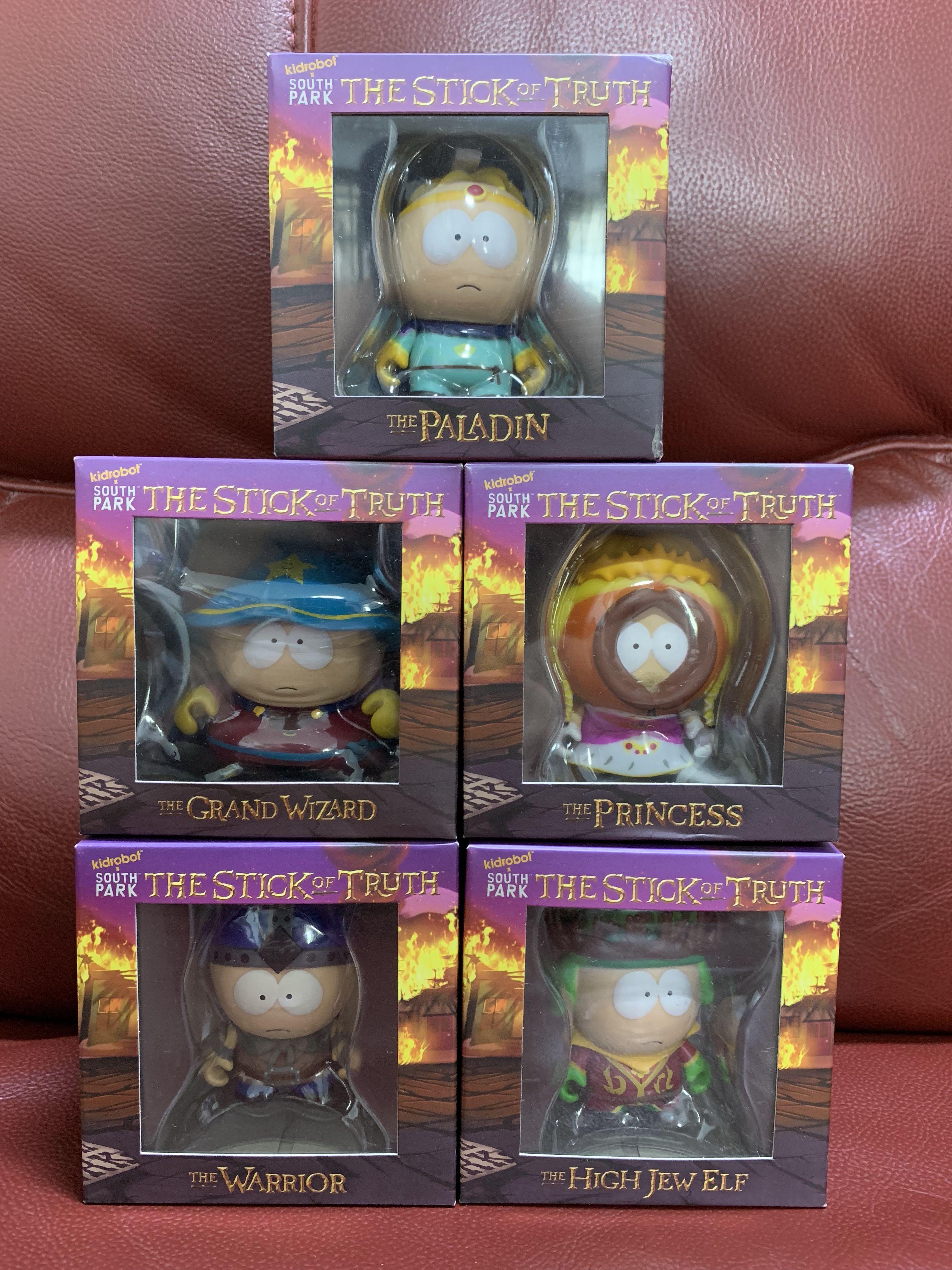 Full Set Kidrobot x South Park The Stick Of Truth, Hobbies & Toys, Toys