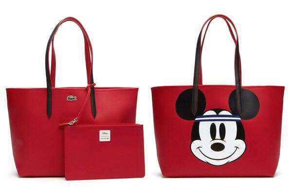 Sac lacoste mickey rouge clearance