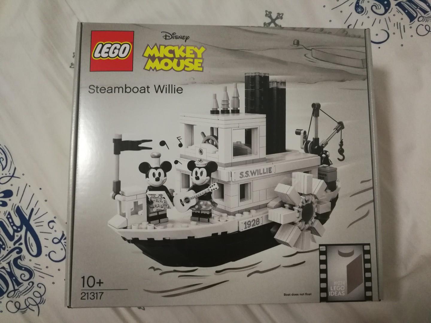 Lego 21317 STEAMBOAT WILLIE 24 First Batch Hobbies Toys Toys Games on Carousell