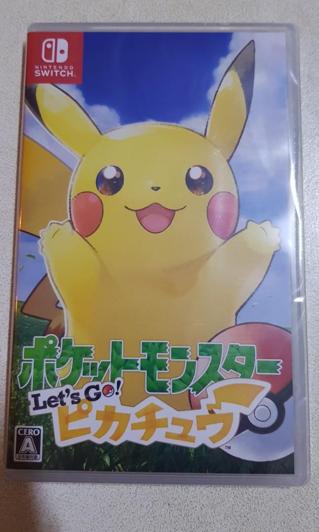 Let S Go Pikachu Switch Toys Games Video Gaming Video Games On Carousell