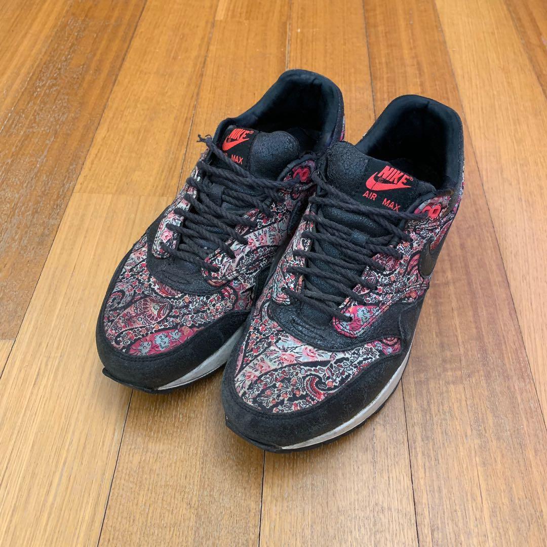 Limited Edition Nike Air Max by Liberty London Women s Fashion Footwear Sneakers on Carousell