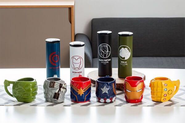 Marvel Avengers Collector S 3d Mugs From Taiwan 7 11 Set Of 6 Thermal Flask Not Included Home Appliances Kitchenware On Carousell