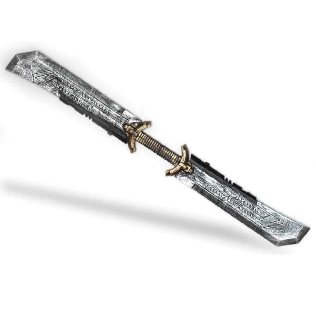 Marvel The Avengers Thanos Double Blade Foam Toy Sword Preorder Everything Else On Carousell