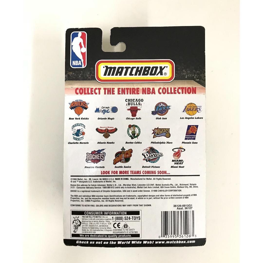 Matchbox NBA Collection Detroit Pistons Dodge Viper GTS, Hobbies & Toys ...