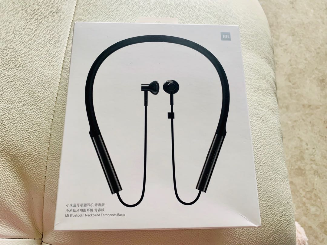 Mi bluetooth online neckband earphones basic