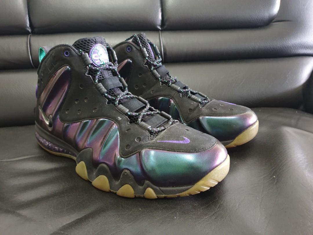 Nike barkley posite max eggplant sale