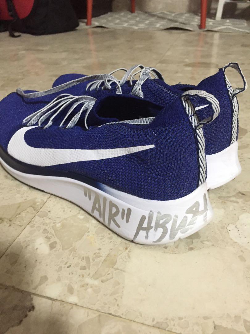 Virgil Abloh signed Nike Zoom Flyknit , Men's Fashion, Footwear, Sneakers  on Carousell