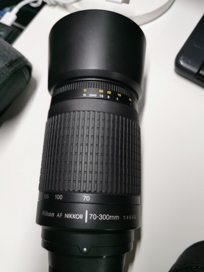 Nikon Lens Af Nikkor 70 300mm 1 4 5 6g Photography Lenses On Carousell