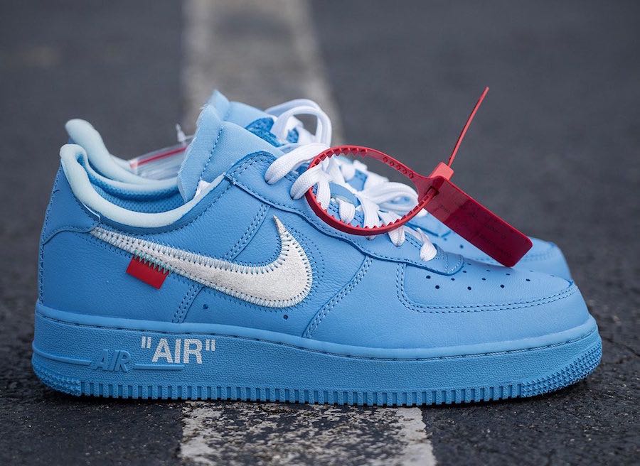 Off White Nike Air Force 1 AF1 MCA Blue US 8 Men s Fashion