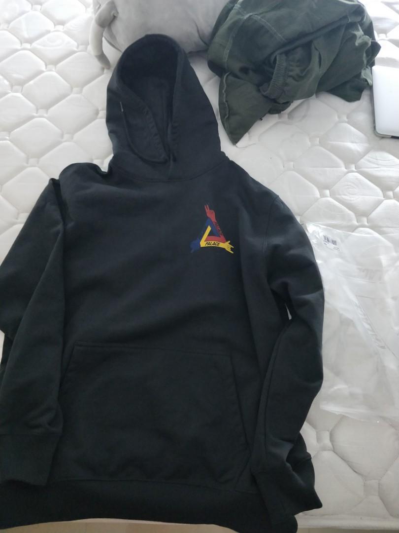 Palace x jcdc Hoodie xl black
