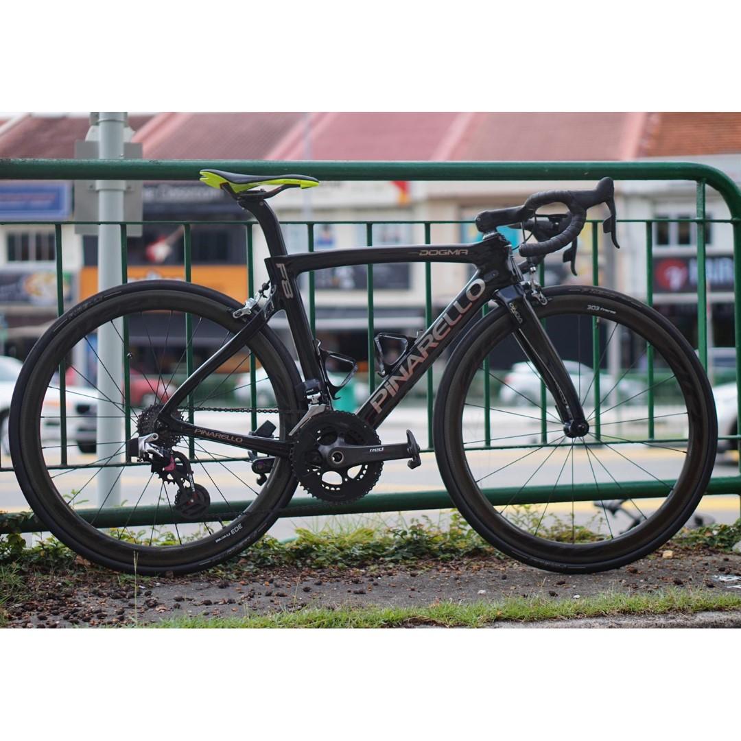 Pinarello Dogma F8 Full Bike Only About 7kg Bicycles Pmds Bicycles Road Bikes On Carousell
