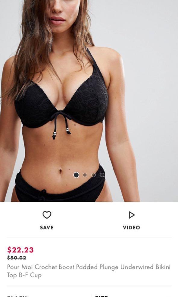 Size 22 bikini top Clearance