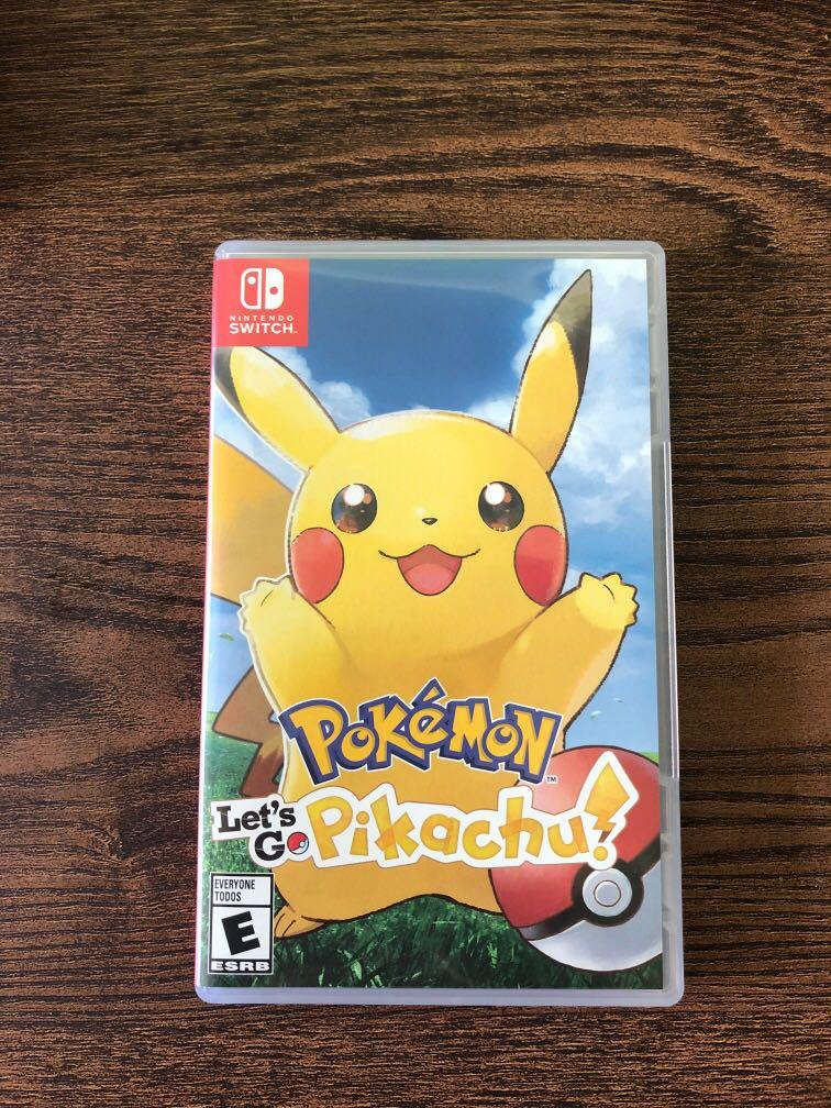 pokemon let's go pikachu pre owned