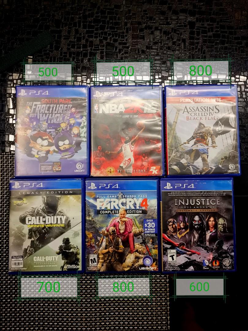 ps4 game codes for sale
