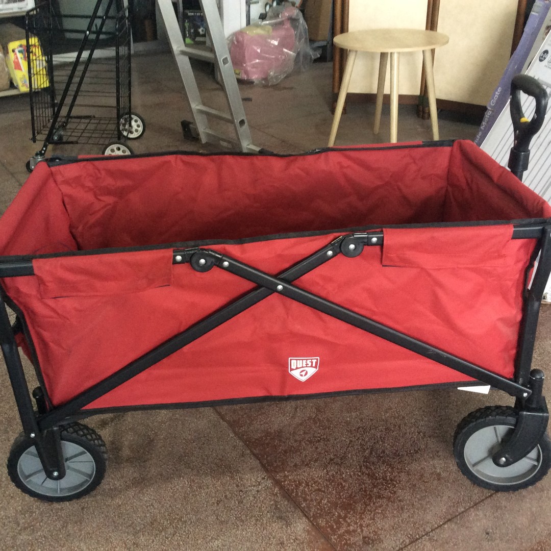 Quest Folding Wagon Red, Sports Equipment, Other Sports Equipment and
