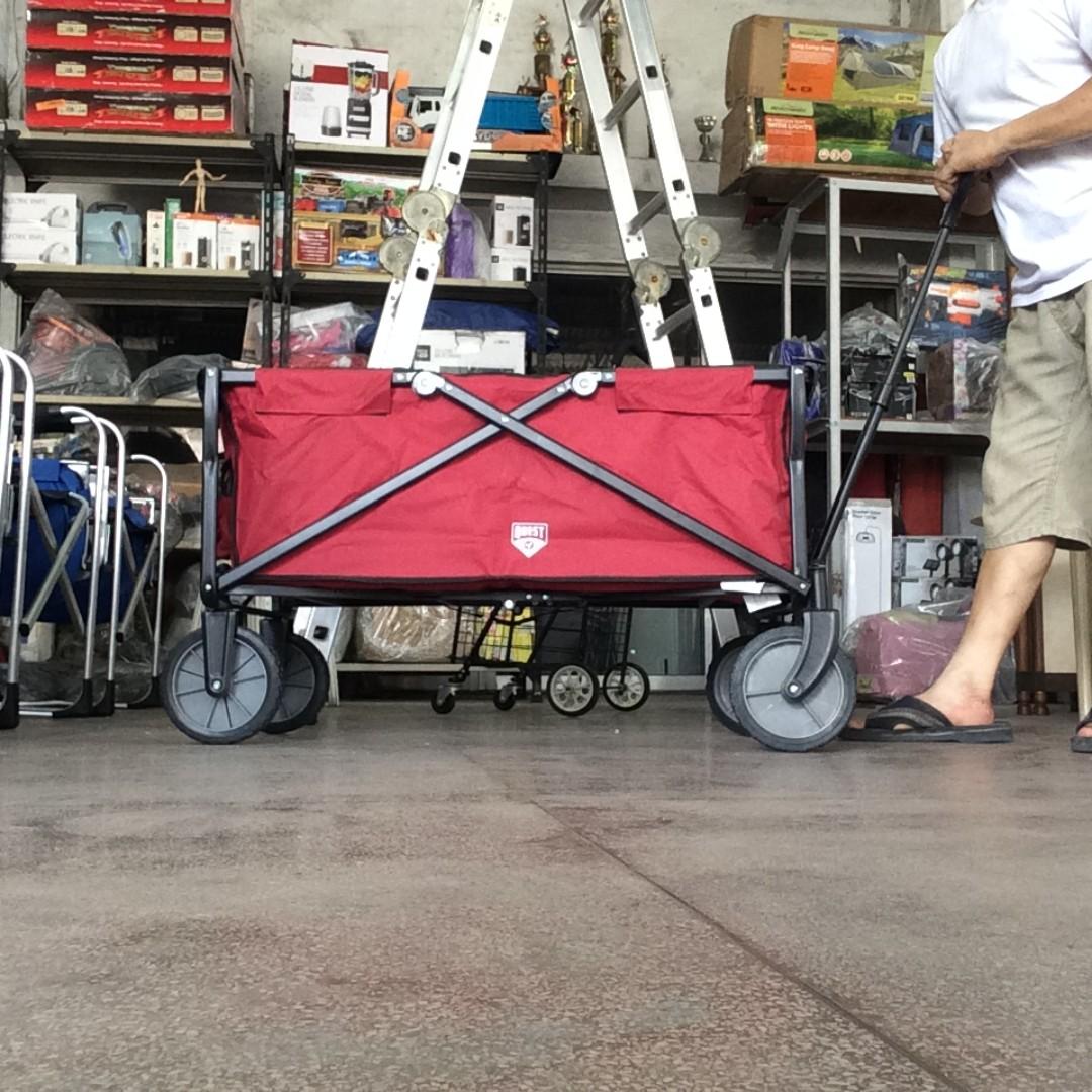 Quest Folding Wagon Red, Sports Equipment, Other Sports Equipment and
