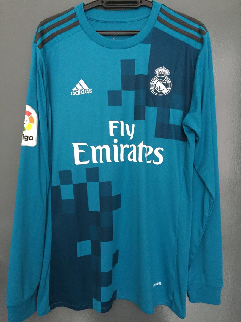 real madrid jersey 2017 18 long sleeve