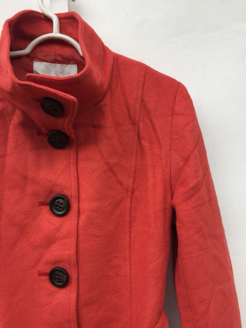 Red Coat wolled belt, Fesyen Wanita 