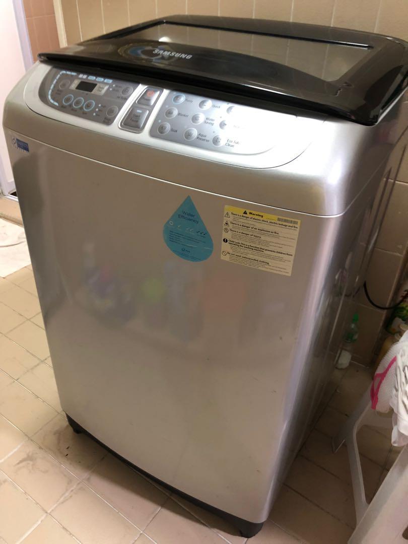 samsung 10 5kg capacity topload washing