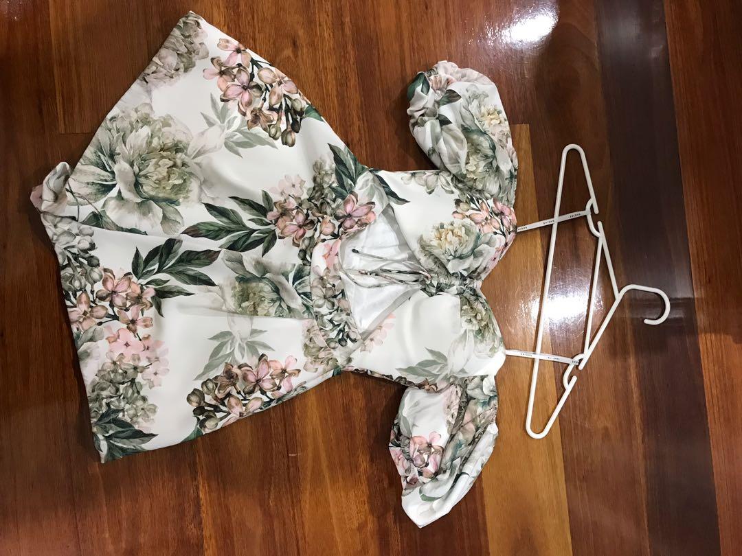 SHEIKE Monet playsuit Women s Fashion Clothes on Carousell