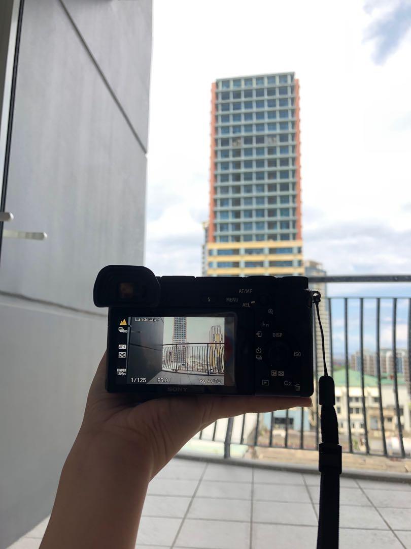 SONY a6300 (Category: Cameras) located in Manila. Submitted by brycee10 (Listing ID 234229481, Image 3). Description: in mint condition.