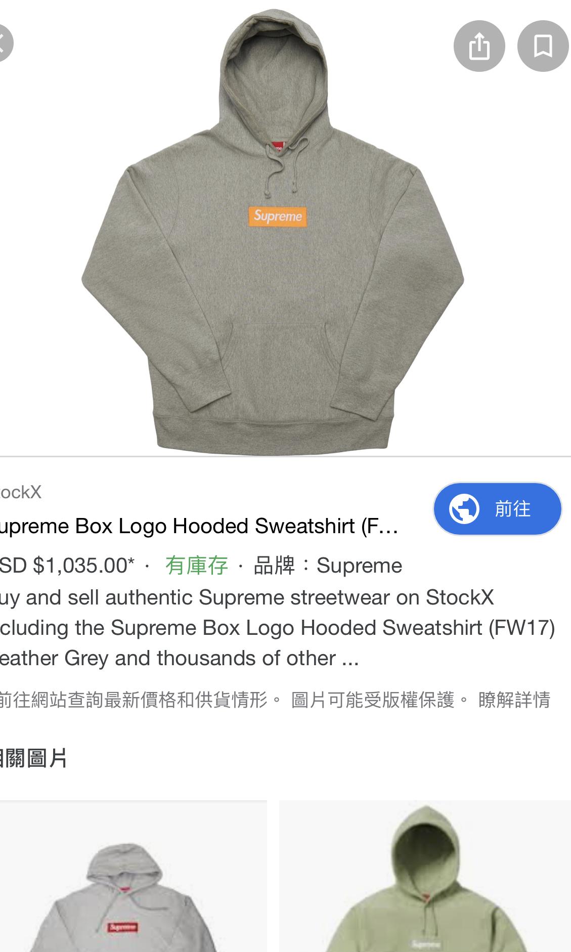 supreme box logo hoodie measurements