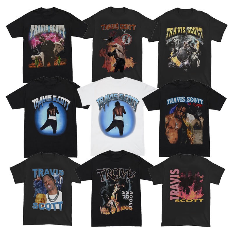 Vintage travis scott t shirt clearance
