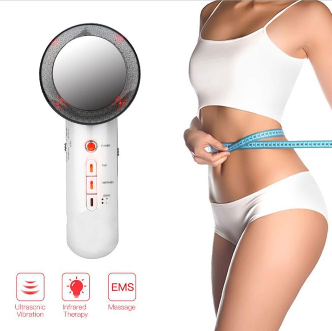 ULTRASONIC CAVI/EMS/INFRARED SLIMMING DEVICE (Category: Massage Devices) located in Pasig City. Submitted by beauty_project (Listing ID 234340389, Image 3). Description: *** PRE ORDER *** PRE ORDER *** "ULTRASONIC CAVI/EMS/INFRARED BODY SLIMMING DEVICE..." . . -----> Function: Accelerate metabolism, enhance tissue regeneration process, dilute dullness, anti aging, lose weight, slim body... . . *** DOUBLE CHIN NO MORE! . . *** GO V- SHAPE . . *** 