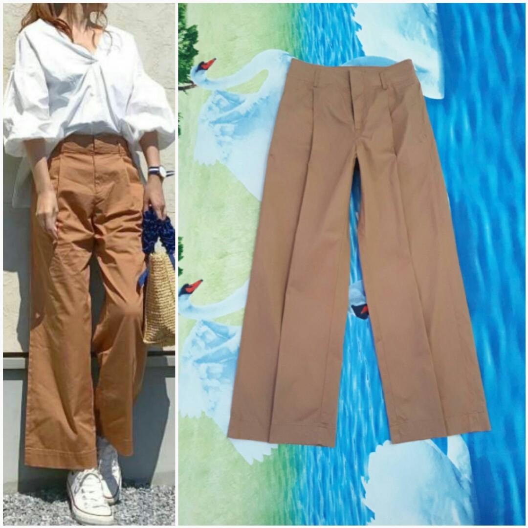 uniqlo wide leg