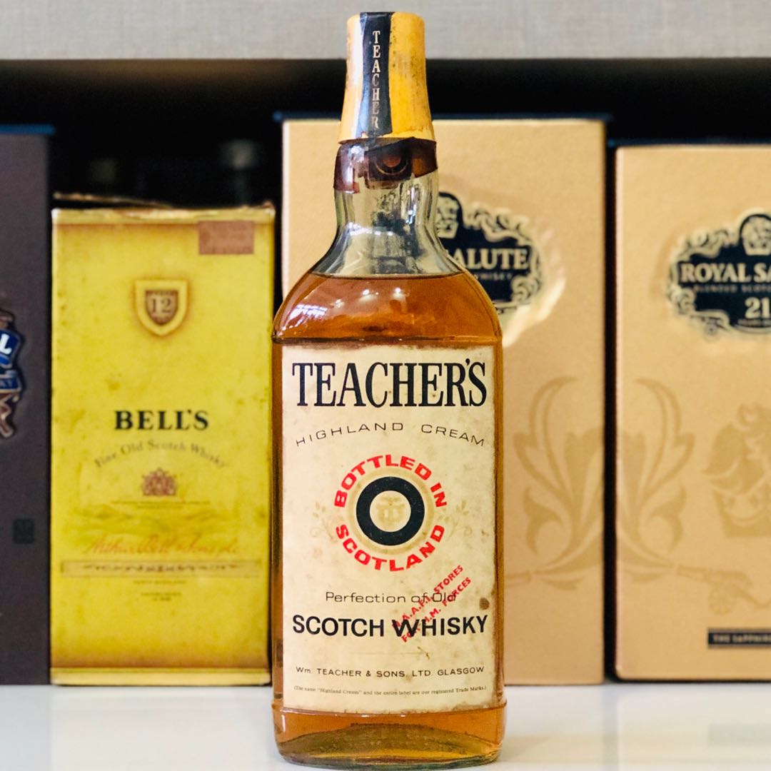 1970 Teachers Highland Cream Whisky 750ml Food Drinks Beverages On Carousell Welcome to the home of teacher's whisky. 1970 teachers highland cream whisky 750ml