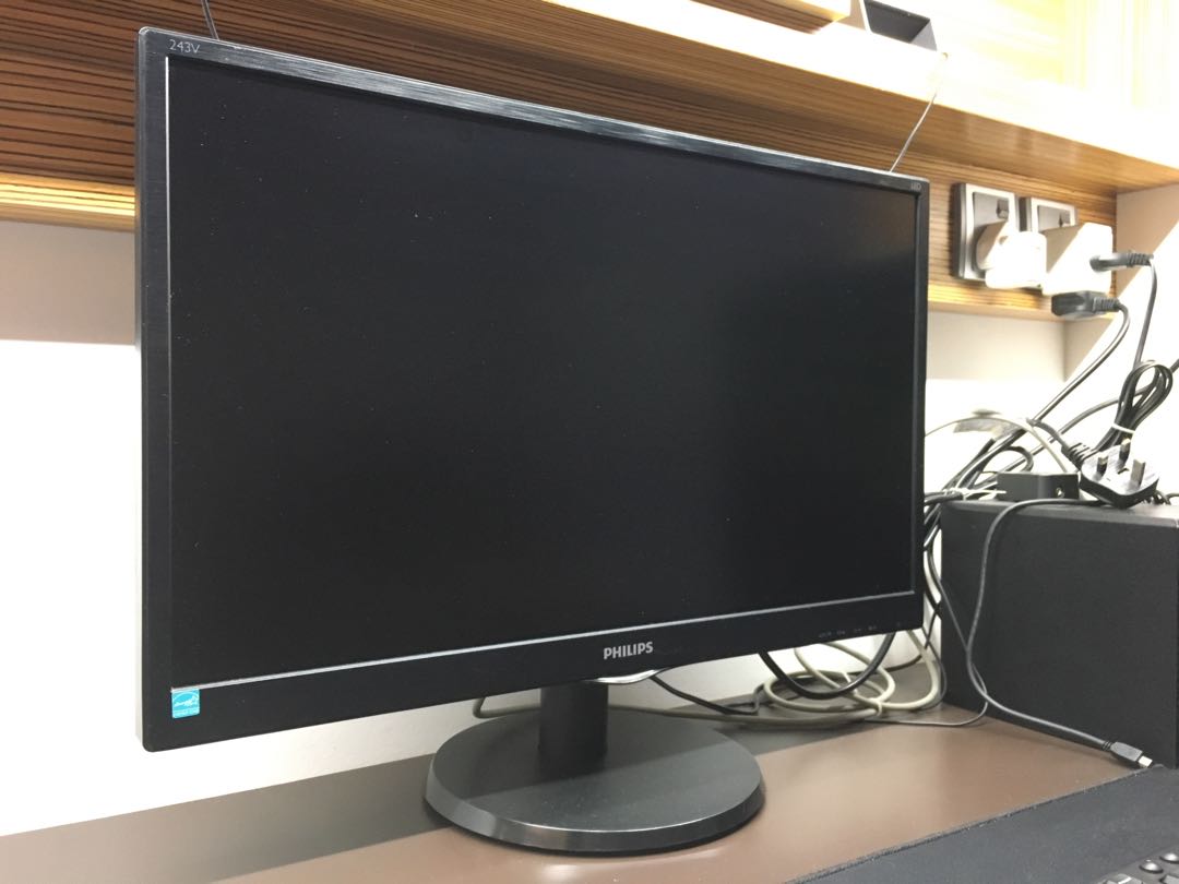24” LED Monitor - 243V, Computers & Tech, Parts Accessories, Computer Parts Carousell