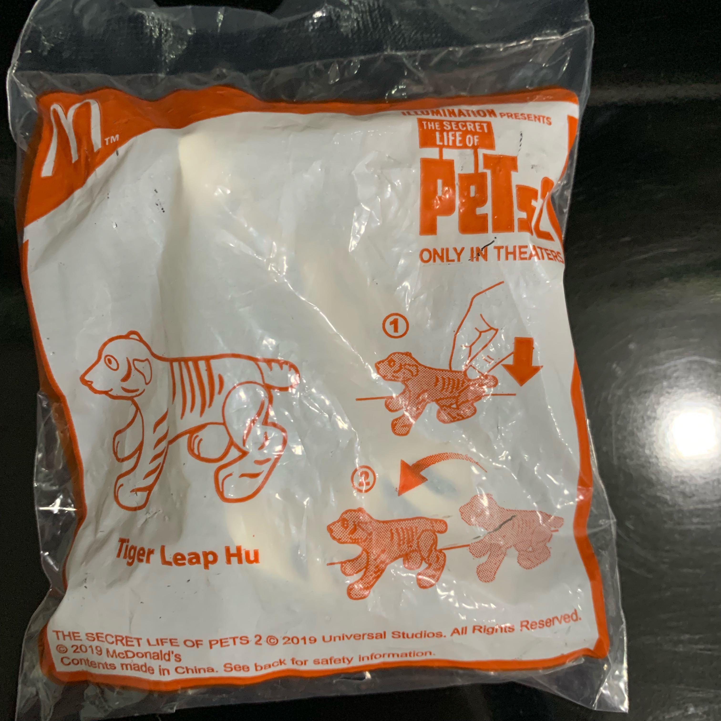secret life of pets happy meal 2019