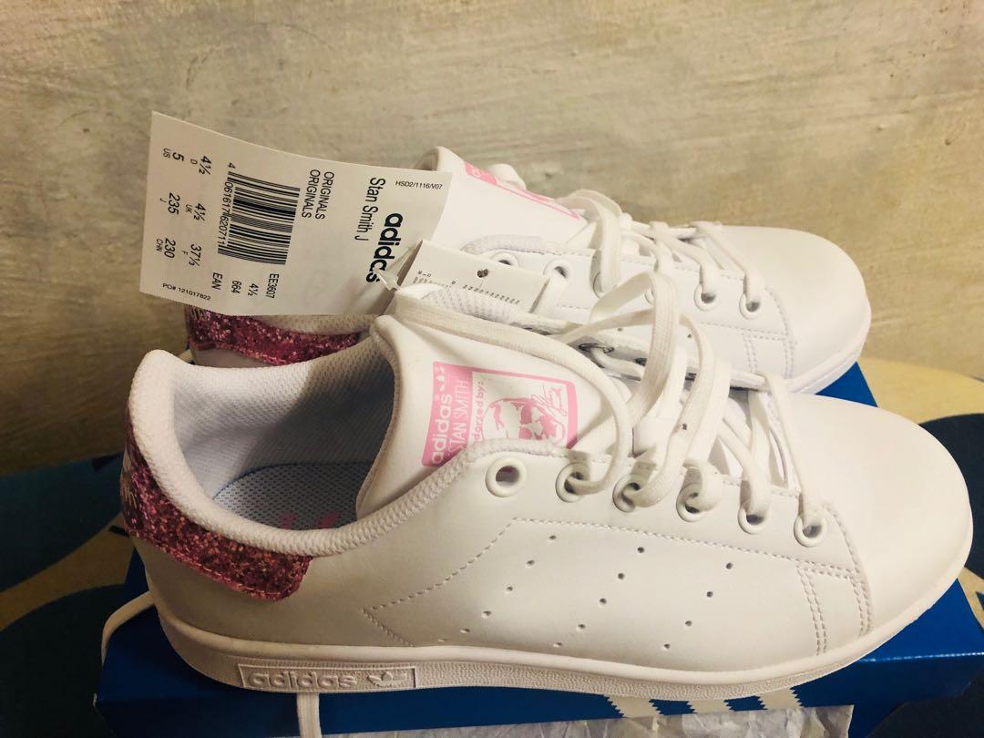 Adidas Women s Stan Smith Footwear White Glow Pink FV4070 57 OFF